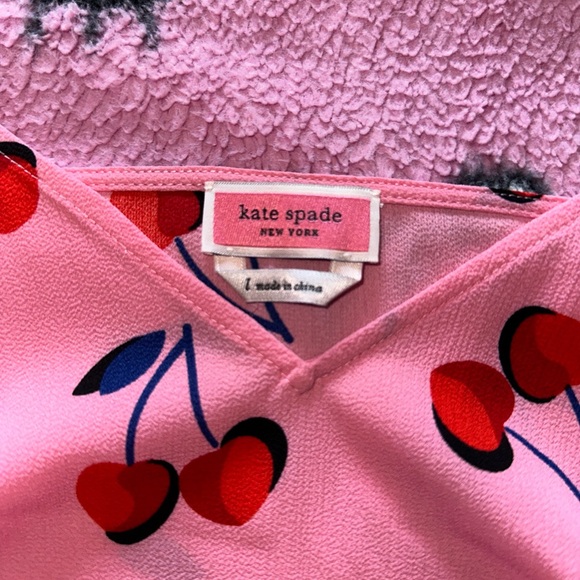 Kate Spade cherry blouse 🍒 - Picture 2 of 4